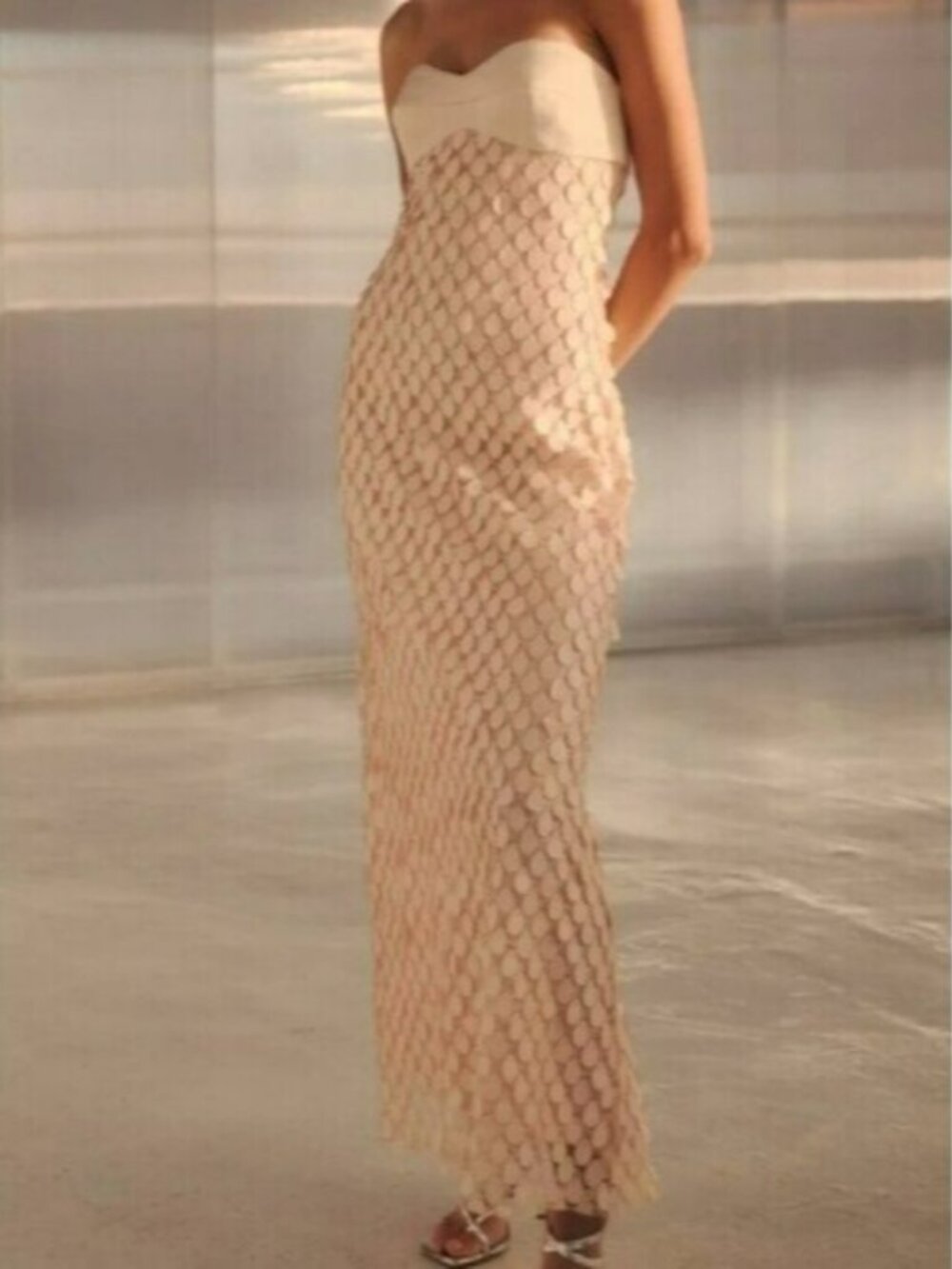 Manning Cartell Gown in Rosewater